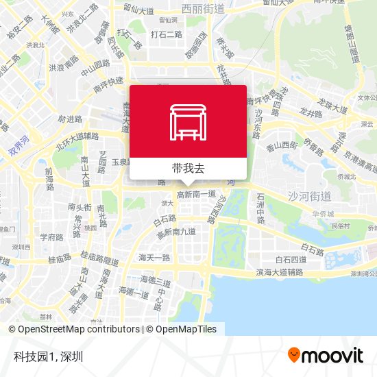 科技园1地图