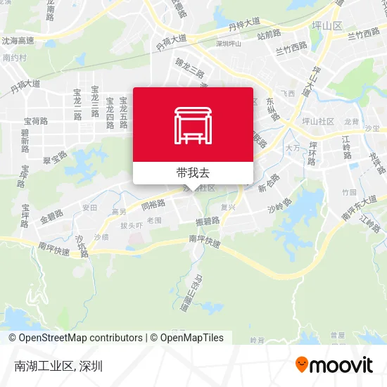 南湖工业区地图