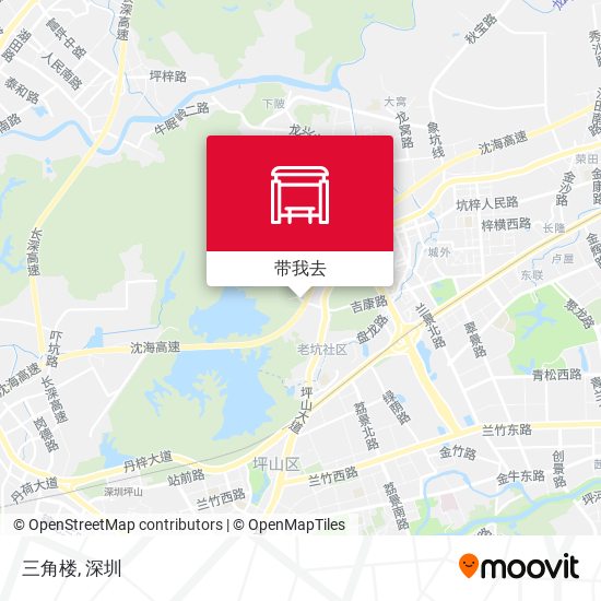 三角楼地图