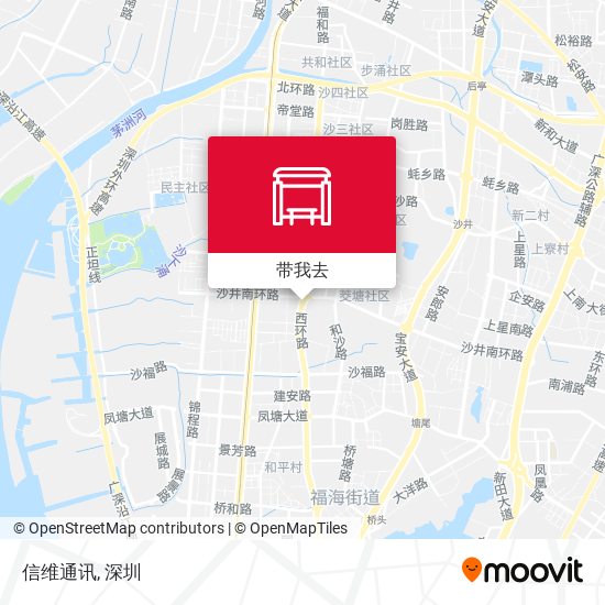信维通讯地图
