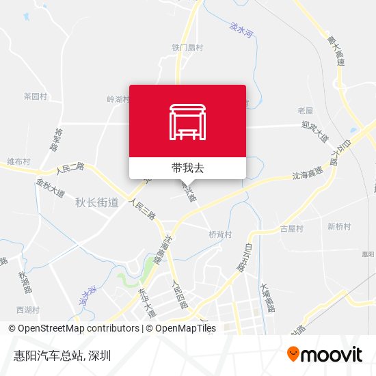 惠阳汽车总站地图