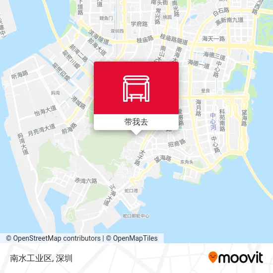 南水工业区地图