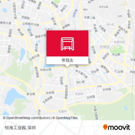 恒海工业园地图