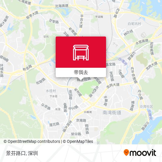 景芬路口地图