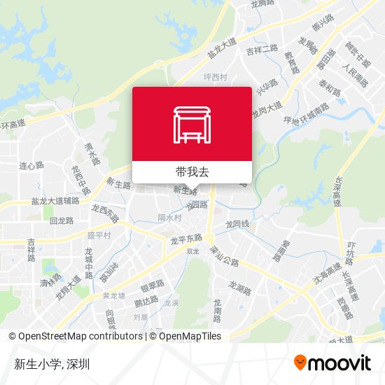 新生小学地图