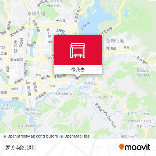 罗芳南路地图