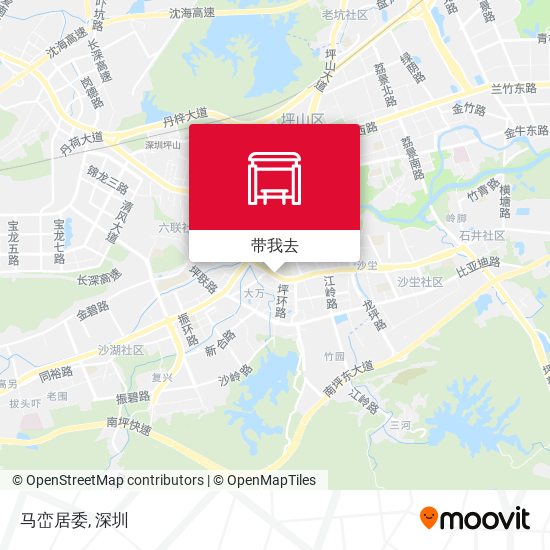 马峦居委地图