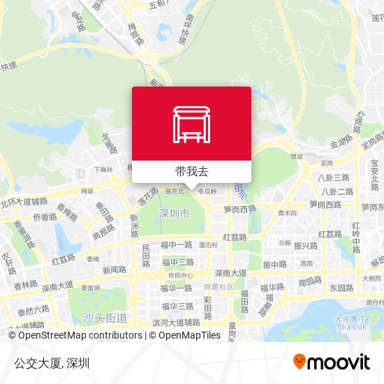 公交大厦地图