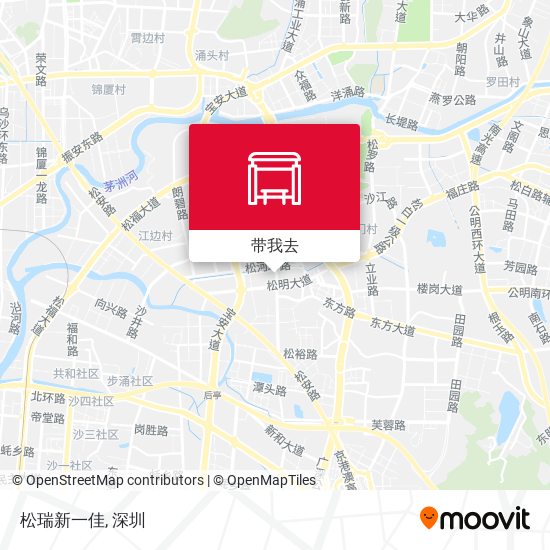 松瑞新一佳地图
