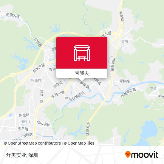 舒美实业地图