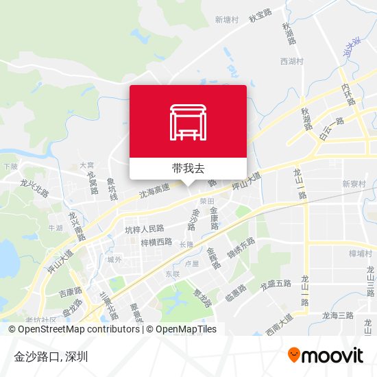 金沙路口地图