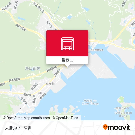 大鹏海关地图