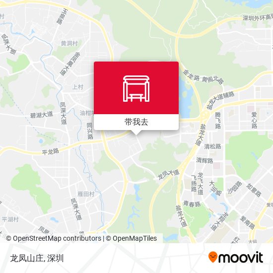 龙凤山庄地图
