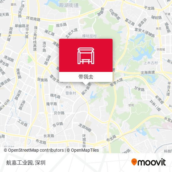 航嘉工业园地图