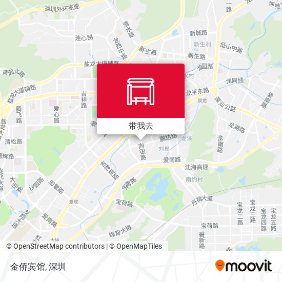 金侨宾馆地图