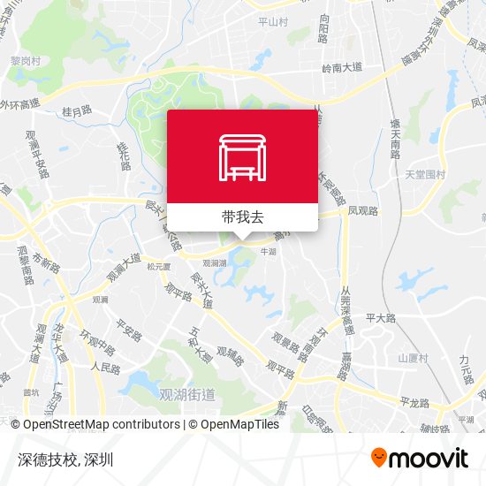 深德技校地图