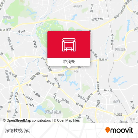 深德技校地图