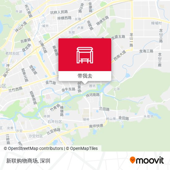 新联购物商场地图