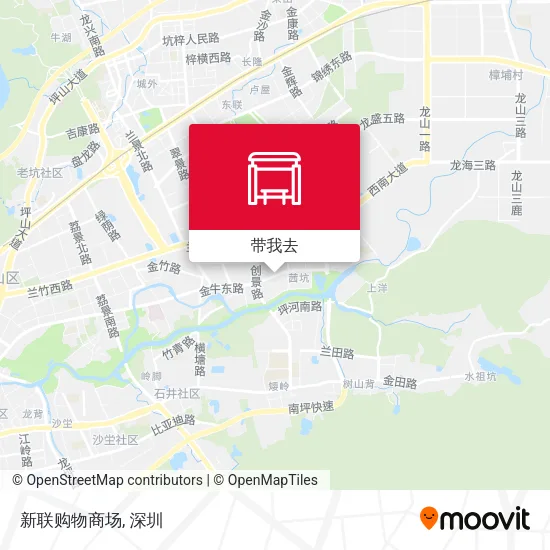 新联购物商场地图