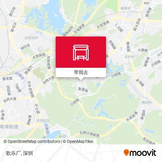 歌乐厂地图