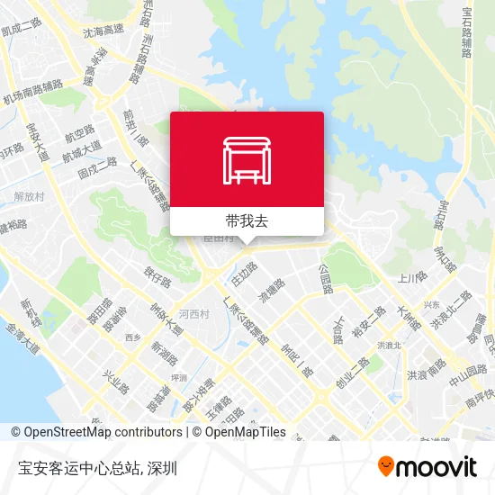 宝安客运中心总站地图