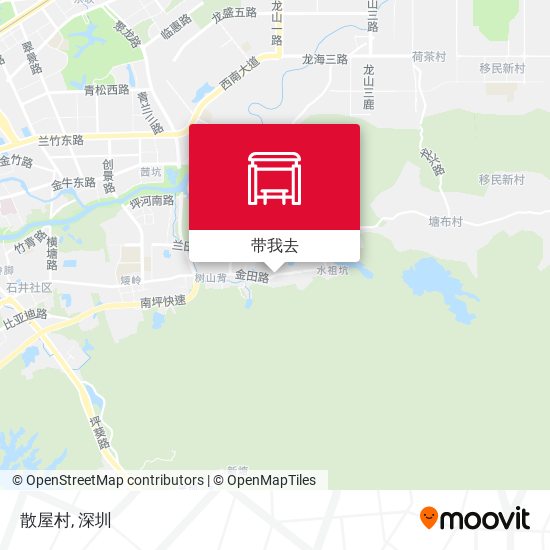散屋村地图