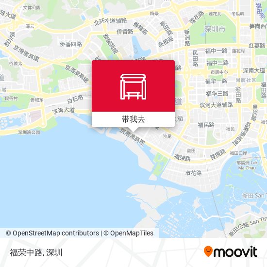 福荣中路地图