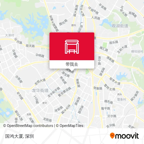 国鸿大厦地图