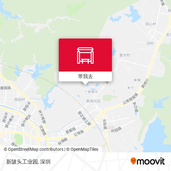 新陂头工业园地图
