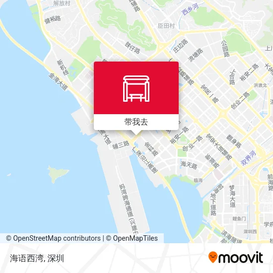 海语西湾地图