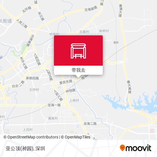 亚公顶(昶园)地图