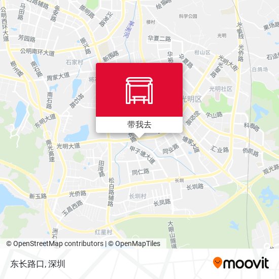 东长路口地图