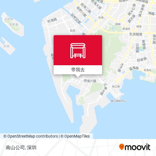 南山公司地图