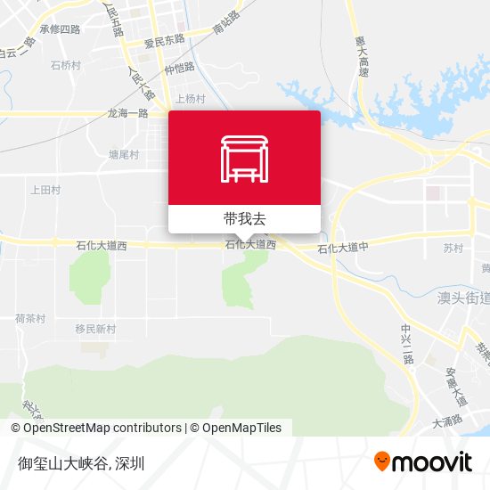 御玺山大峡谷地图