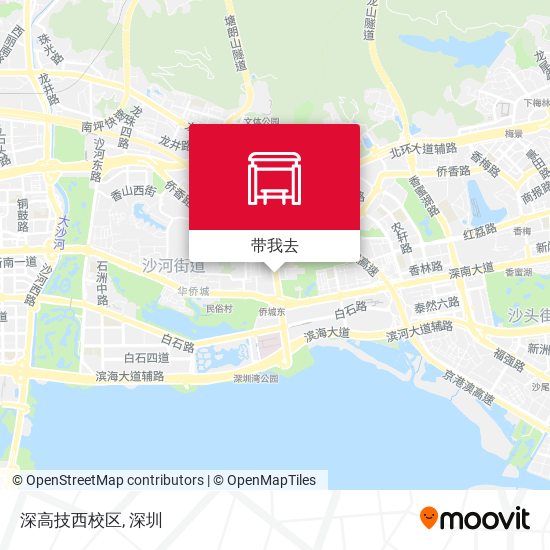 深高技西校区地图
