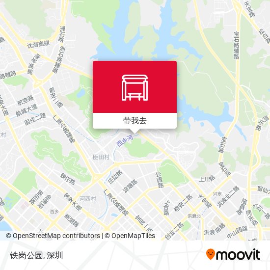 铁岗公园地图