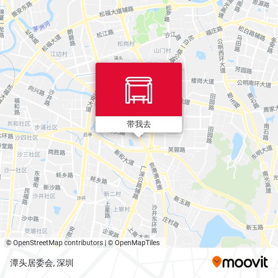 潭头居委会地图