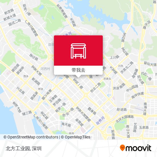 北方工业园地图