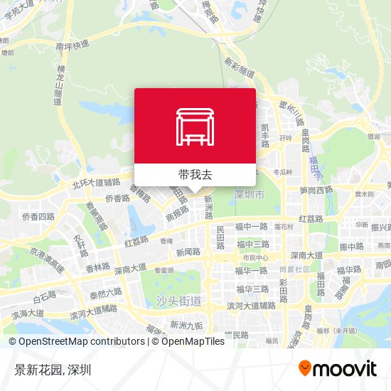 景新花园地图