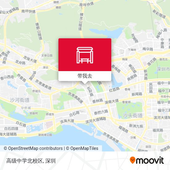 高级中学北校区地图