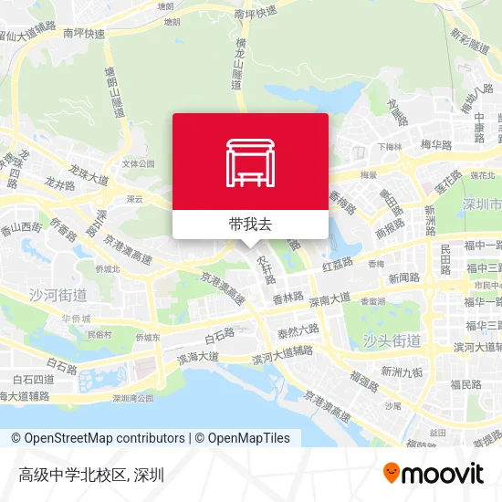 高级中学北校区地图
