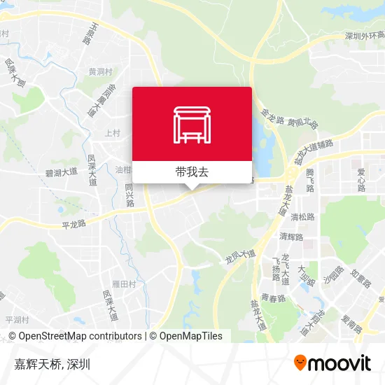 嘉辉天桥地图