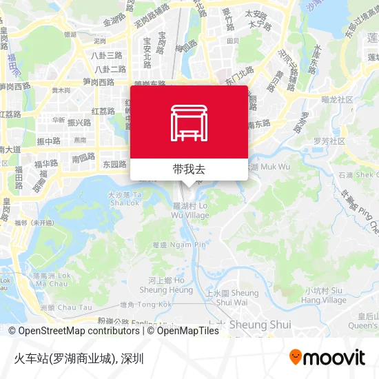 火车站(罗湖商业城)地图