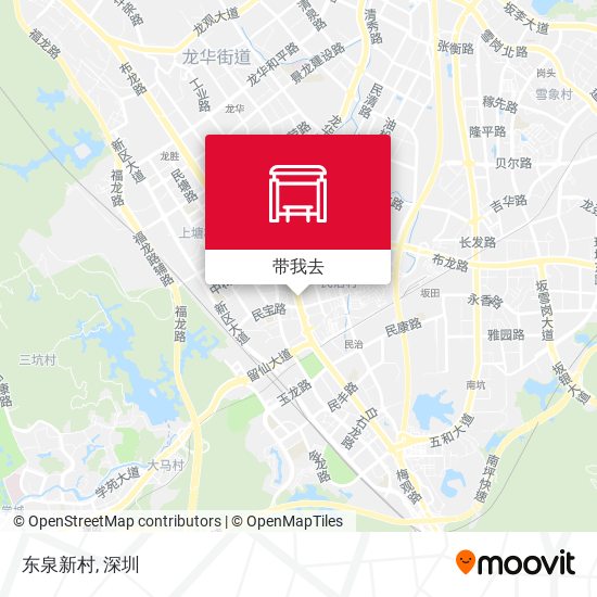 东泉新村地图