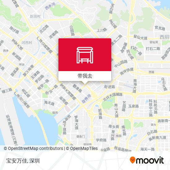 宝安万佳地图