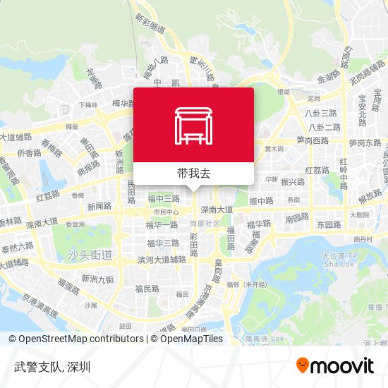武警支队地图