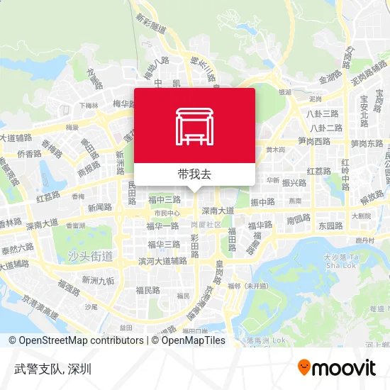 武警支队地图