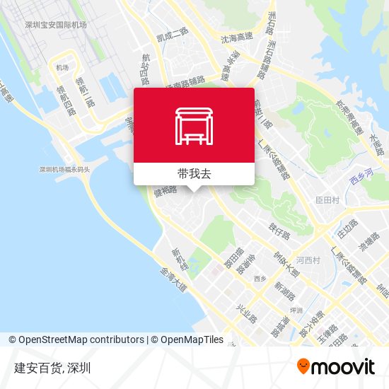 建安百货地图
