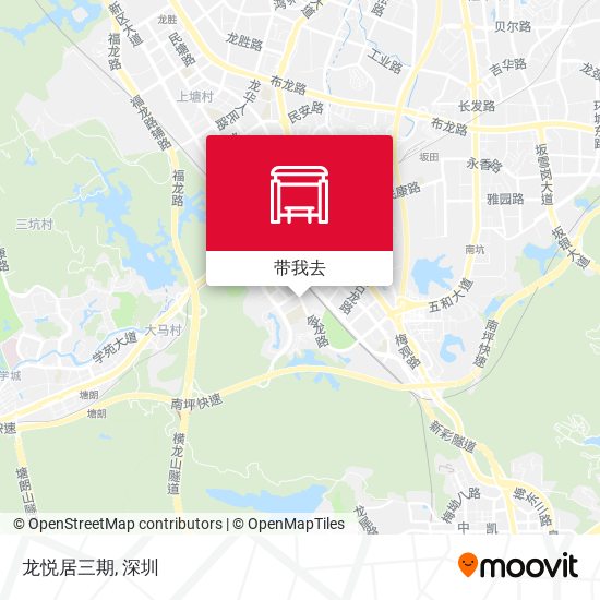 龙悦居三期地图