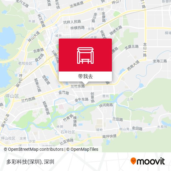 多彩科技(深圳)地图